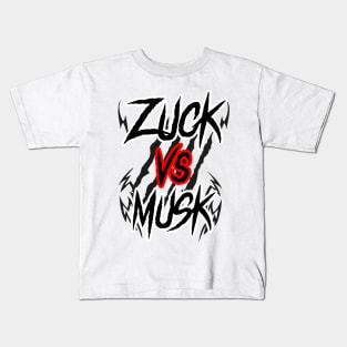 Zuck vs. Musk Kids T-Shirt